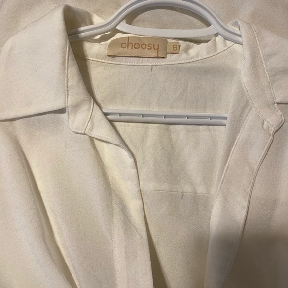 Choosy White Dress - Picture 3 of 3